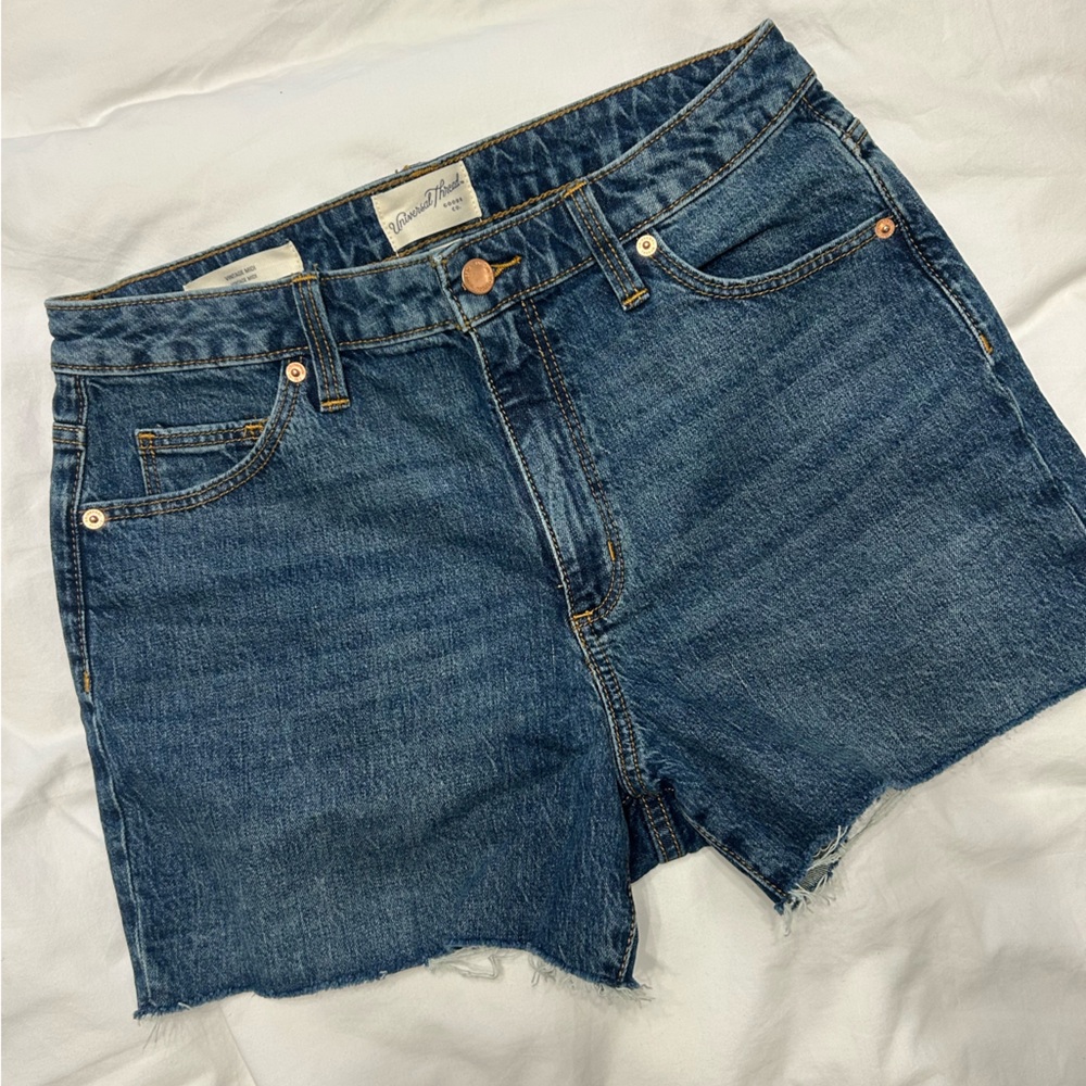 Universal Thread Dark Blue Denim Cutoff Shorts